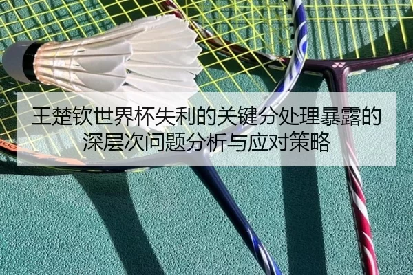 王楚钦世界杯失利的关键分处理暴露的深层次问题分析与应对策略